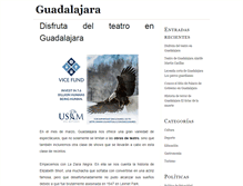 Tablet Screenshot of guadalajara2011.org.mx